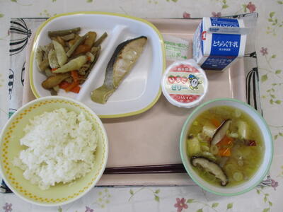 今日の給食